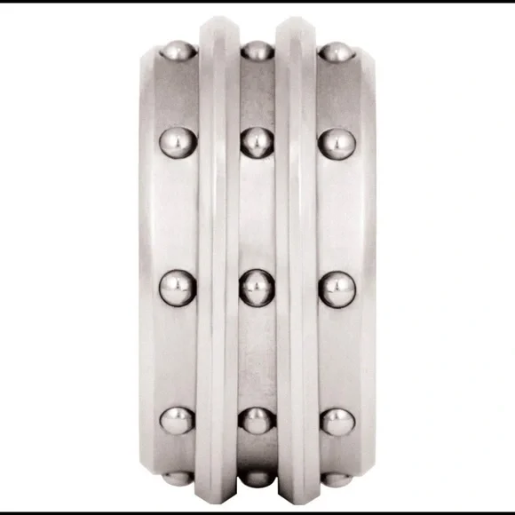316L Stainless Steel Spinning Ring New With Tags